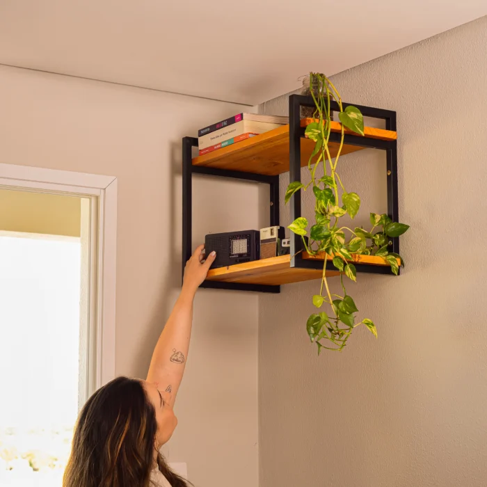 Prateleira aéreo Leticia com 60cm de largura