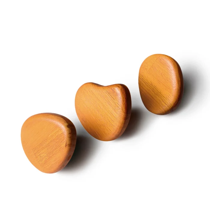 Gancho de parede francisco em forma orgânica. 3 unidades